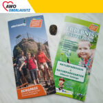 Zwei Flyer über das Zittauer Gebirge