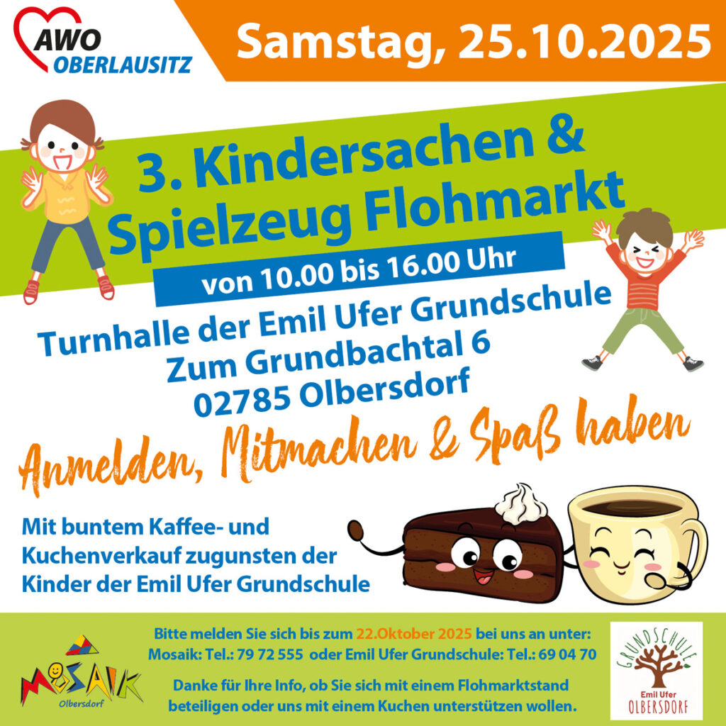 Flyer - 3. Kindersachen und Spielzeug Flohmarkt